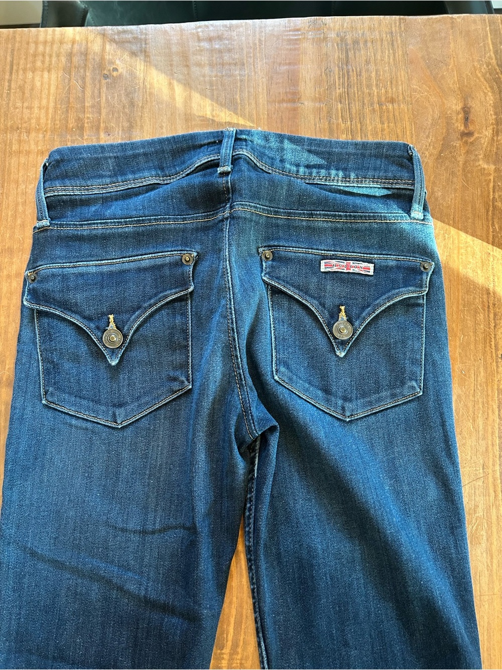 Hudson Jeans Women's Dark Blue Skinny Jeans - Picture 3 of 5